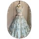 Moon River Camellia and Pearl Top and Skirt(Reservation/Full Payment Without Shipping)